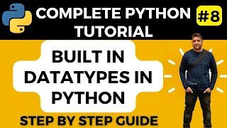 Built in datatype in python Data types in Python Python Data Types Python Tutorial