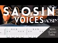 Saosin- Voices Cover (Guitar Tabs On Screen)