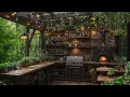 Download Lagu 🍕 Rustic Cooking ASMR (3H) | Outdoor Pizza Oven, Fire \u0026 Rain for Deep Sleep