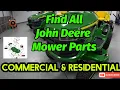 Look Up All John Deere Mower Parts - Commercial Residential John Deere Parts Diagrams Prices