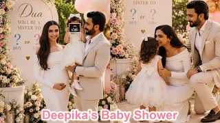 Deepika Padukone Celebrates Baby Shower With Daughter Dua and Ranver Singh