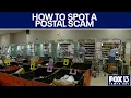 How to spot common postal scams