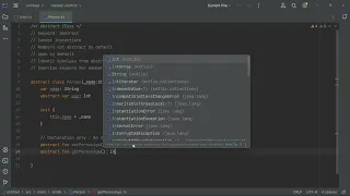 12 Abstract Class in Kotlin Programming