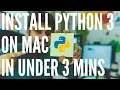 How to Install Python 3 on Mac OS Macbook Pro Macbook M1 MacOS 2024