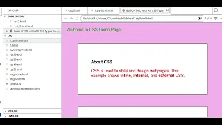 CSS Types Explained Inline Internal and External CSS Complete Guide