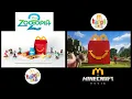 ZOOTOPIA 2 Flash Orders Happy Meal Trailer VS McDonalds Minecraft Happy Meal Promotional Comparison