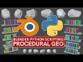 Procedural modeling in Blender with Python Course Overview