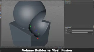 Volume Builder vs MeshFusion