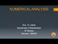 Lecture 31 Root Finding Methods - 3 Newton-Raphson Method