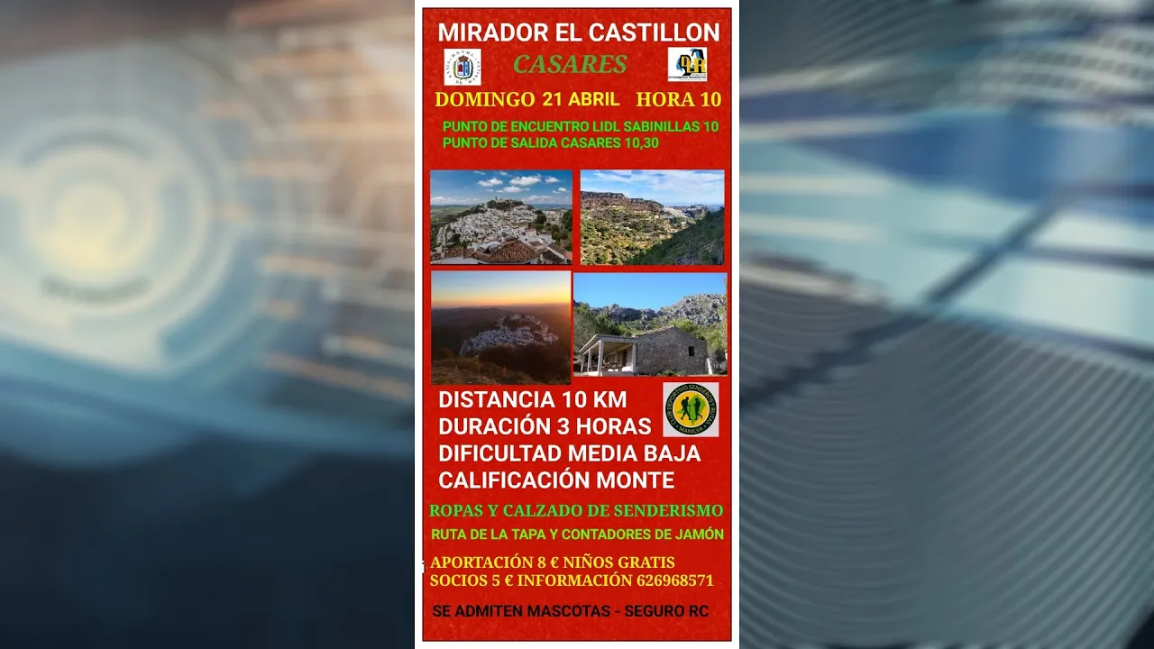 Nueva actividad del Club Senderos y Rutas de Manilva