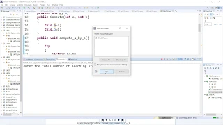 DAA Lab 3a - Exception Handling - a divided by b - 18CSL47