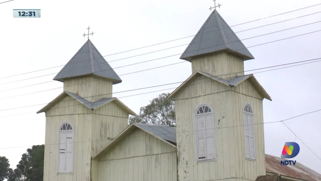 Igreja da comunidade da Linha Serrinha será reformada em Chapecó
