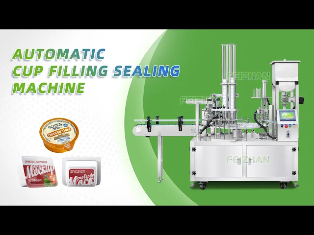 yogurt filling and sealing machine