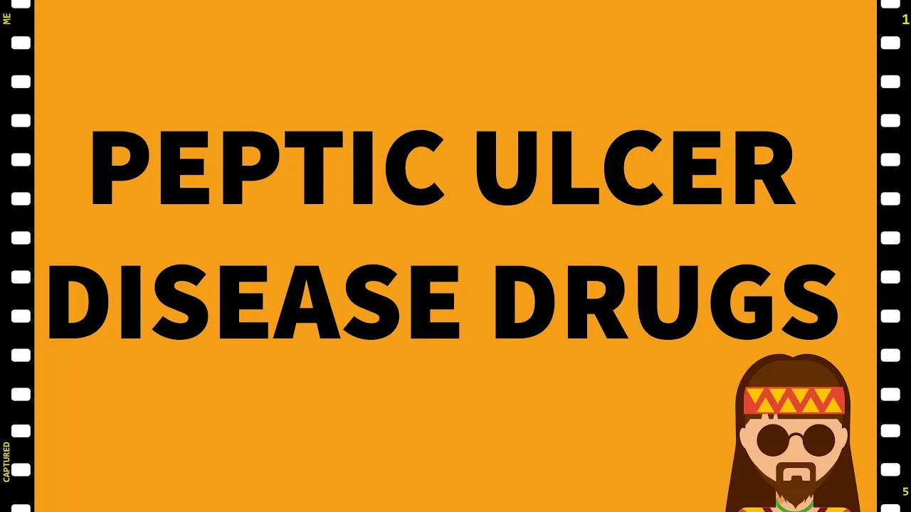 Pharmacology-Peptic ulcer disease (PID)- GIT- MADE EASY!