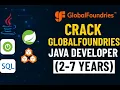 GlobalFoundries Java Interview 2 7 Years Experience Java 8 Spring Boot Microservices SQL
