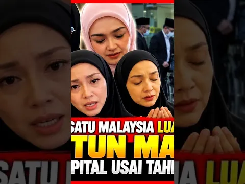 Artis Ustazah Satu Malaysia Luah Kata Ini Lepas Tun Mahathir Dibawa Ke Hospital Usai Tahlil T Hasmah