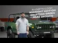 Vintage Bronco 1974 Eruption Green Midnight Edition Bronco by Velocity Restorations