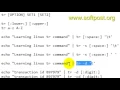tr command examples in BASH shell terminal