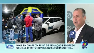 Feira no SENAI de Chapecó oferece empregos e novidades para indústria local