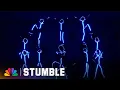 Cheerleaders Get Seriously LIT Stumble NBC