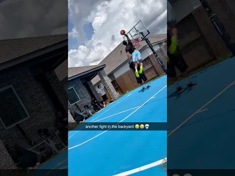 just another backyard fight 😭💔