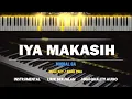Download Lagu IYA MAKASIH ( Karaoke Akustik Piano - ORIGINAL KEY / MALE KEY ) - Miqbal GA