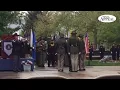 Carson City officers bring the memorial baton to present to fallen Carson City Deputy Carl