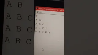 alphabet pattern programming in java