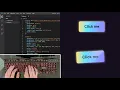 ASMR Programming - Shimmer Button using Html CSS