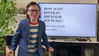 First Grade Math with Actor Raphael Alejandro