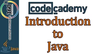 Introduction to Java Learn Java with Codecademy