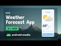 Build Weather App in Android Studio JAVA XML Weather API 2024 CodeKing6