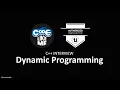 C Programming Interview - Part 8 Dynamic Programming