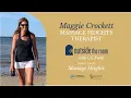 Lead Massage Therapist Maggie Crockett from Massage Heights