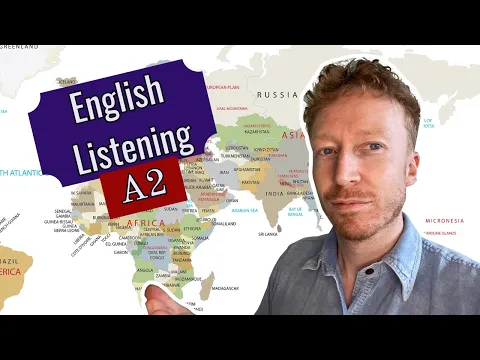 Learn English Vocabulary - Which Countries Have I Been to? (Comprehensible Input) A2
