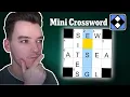 ASMR Solving Mini Crossword Puzzles