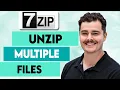 How To Unzip Multiple Files Using 7 Zip 2026 Guide