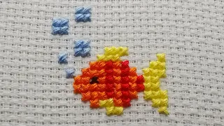 Simple Cross Stitch Pattern Tutorial for Beginners