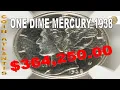 1938 Dime MERCURY Coin Value OVER 364 250 00
