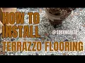 Download Lagu How to make terrazzo floors - 3 Phases. 1. Floor prep and divider layout, 2. pouring, 3. polishing