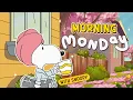 Monday Morning Coffee with Snoopy Spring Jazz Playlist to Start Your Morning Right