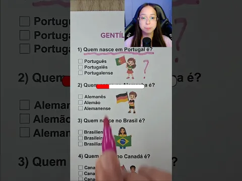 GENTÍLICOS #quiz