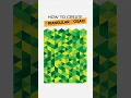 How to Create Triangular Mosaic in illustrator