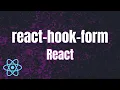 React Hook Form Set Get Validate and Clear Data How to Use React Hook Form in React js