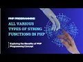 PHP String Functions Explained Complete Guide to String Manipulation in PHP