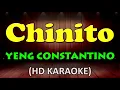 CHINITO - Yeng Constantino (HD Karaoke)