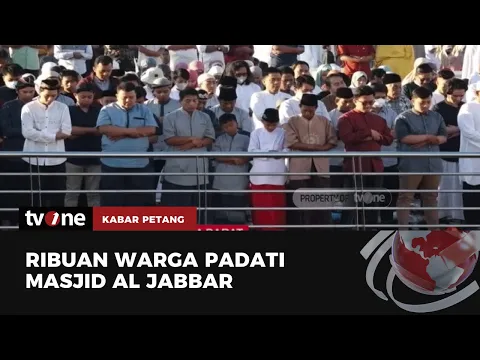 Ridwan Kamil Bersama Ribuan Warga Gelar Salat Id Pertama di Masjid Al Jabbar