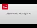Understanding Your Paper Bill