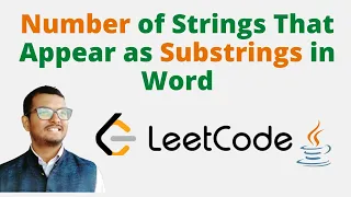 1967 Number of Strings That Appear as Substrings in Word Java Easy explanation