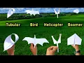 Download Lagu best 4 flying bird helicopter, 4 new helicopter toy, best paper flying plane, notebook plane,